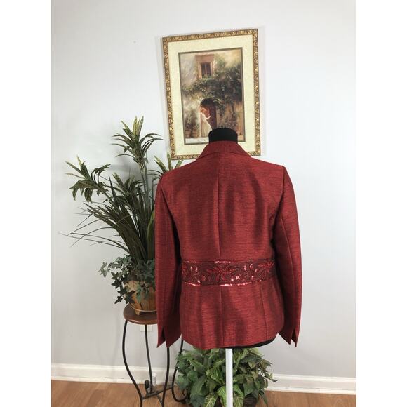 Nipon Bout Women Jacket 8 Mob Wife 3 Buttons Front Office Siren Lined Lapel - Picture 3 of 7